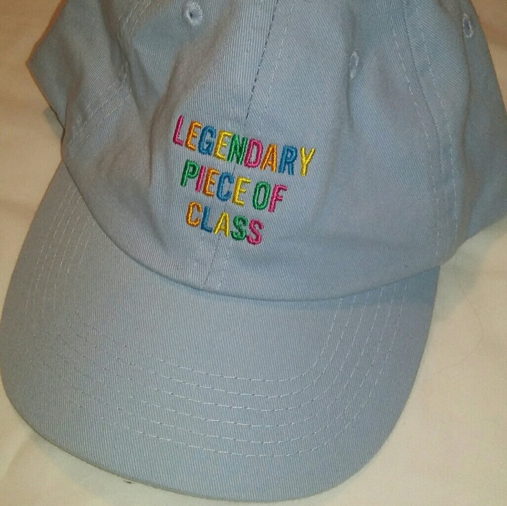Unif Legendary Piece of Class light blue hat